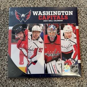 Washington Capitals 2024 Wall Calendar NWT